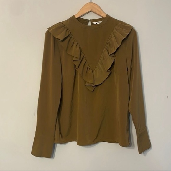 Women’s H&M Ruffle Blouse - Picture 1 of 4